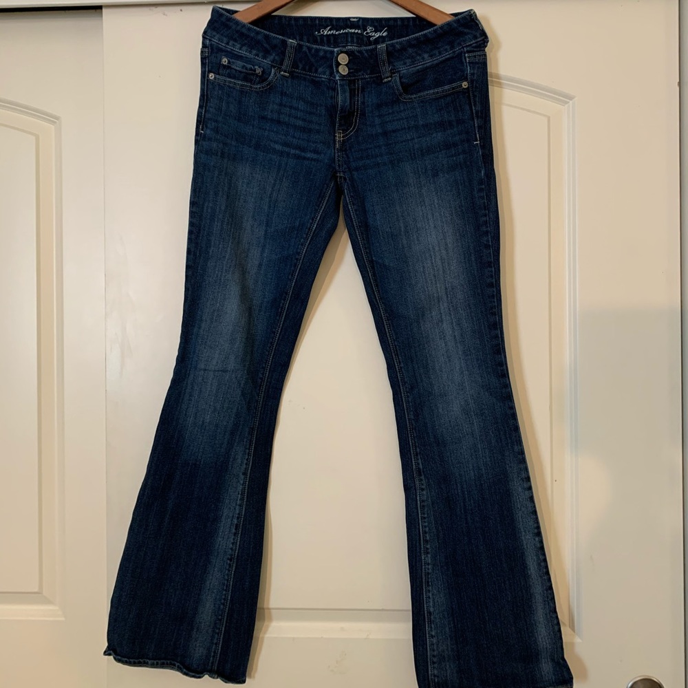 American Eagle 8 Long Artist Stretch Jeans